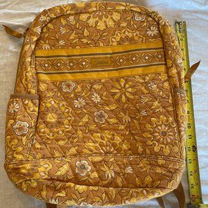 Longaberger 10x5x6 Quilted Laptop Backpack